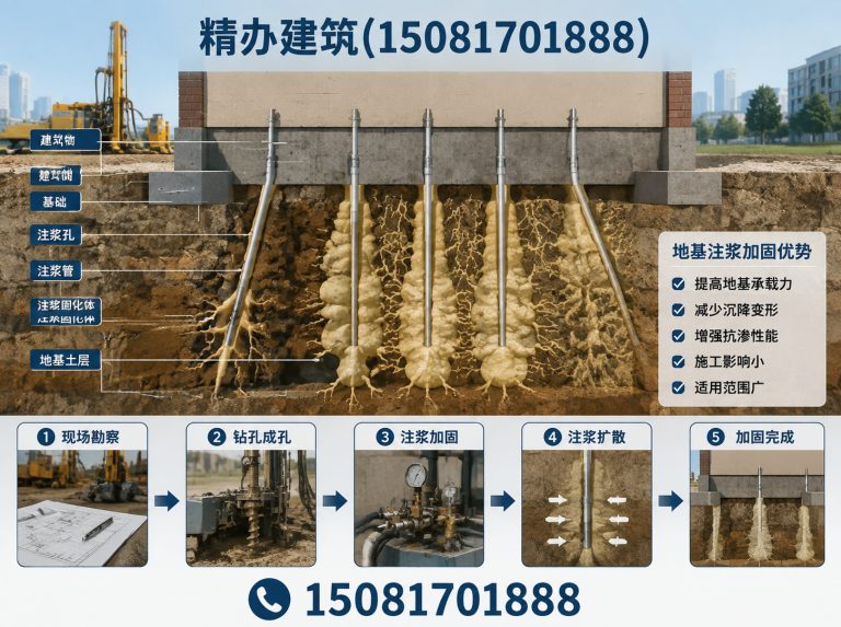 复兴区路基沉降注浆加固展示图